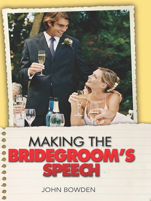 Cover image for Making the Bridegroom's Speech